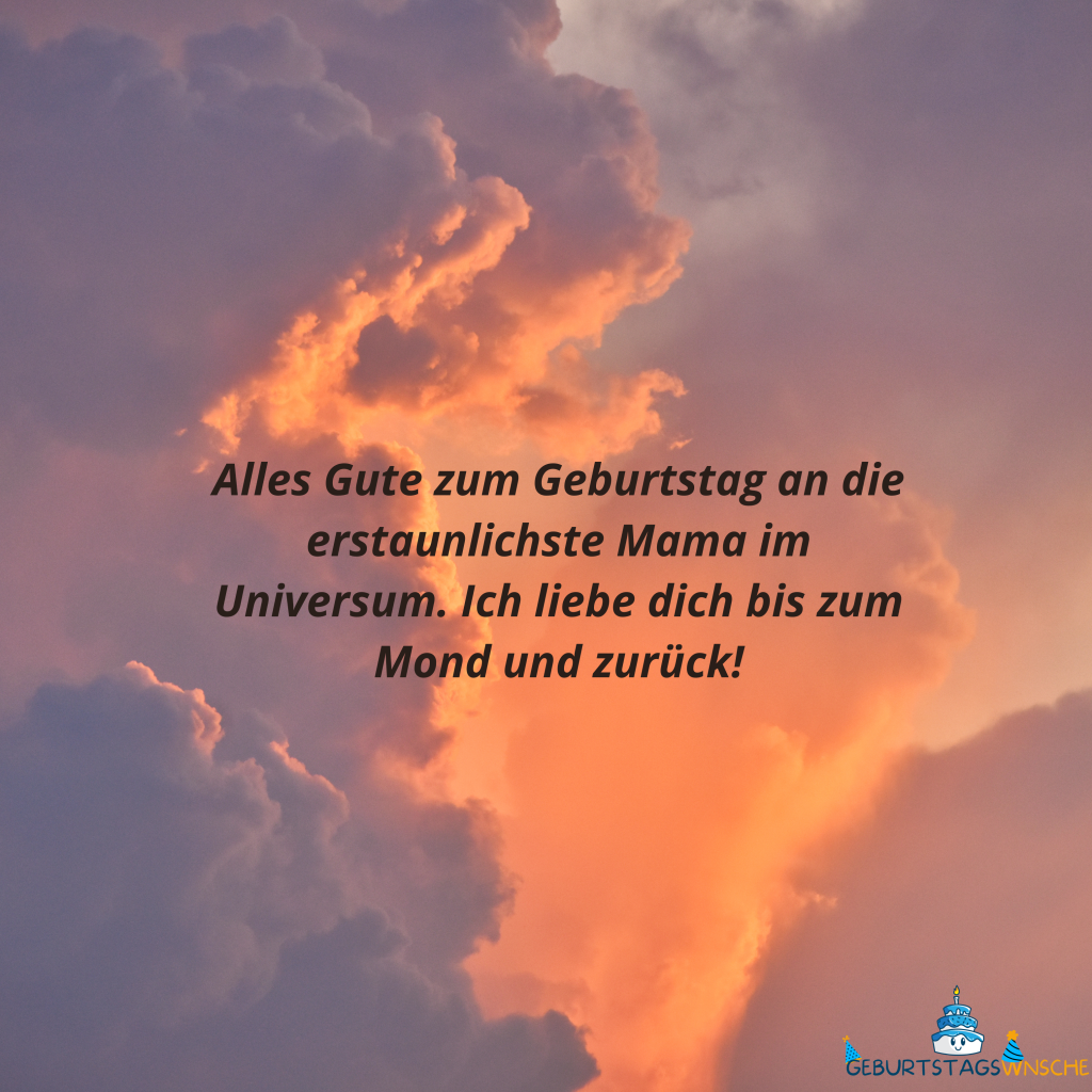 Geburtstagswünsche für die Mutter