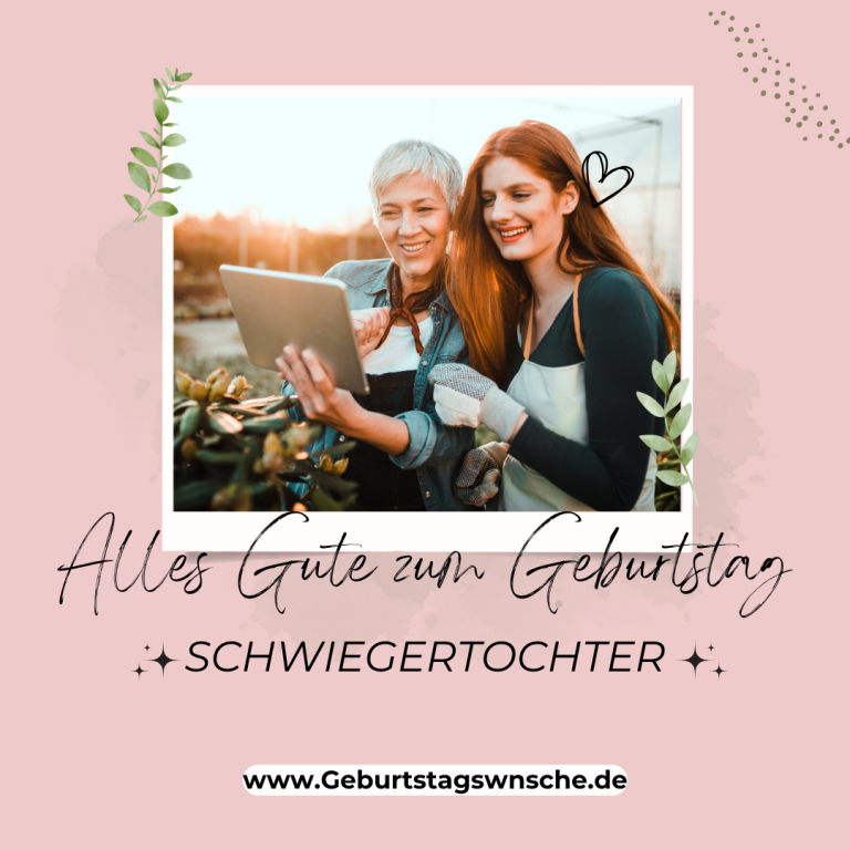 Liebe Schwiegertochter Alles Gute Zum Geburtstag