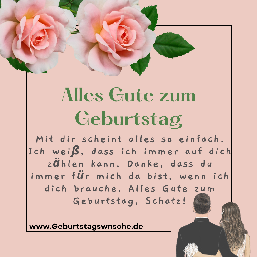 Emotionale Geburtstagswnsche Ehemann