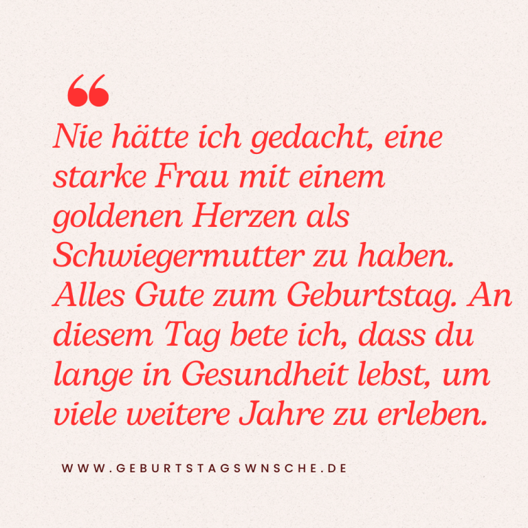 Geburtstagssprche Fr Schwiegermutter